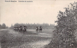 CPA MILITARIAT - CAMP De BEVERLOO - Exercice De Cavalerie - Manovre