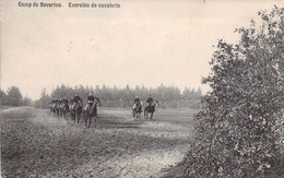 CPA MILITARIAT - CAMP De BEVERLOO - Exercice De Cavalerie - Maniobras