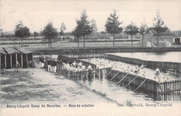 CPA MILITARIAT - CAMP De BEVERLOO - BAIN DE NATATION - Caserme