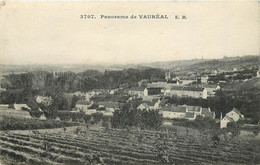 VAUREAL -  Lot De Quatre Carte, Panorama, L'oise, Les Marais, L'église. - Vauréal