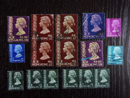 HONG-KONG / Queen Elizabeth - Used/Oblitérés - Collections, Lots & Séries