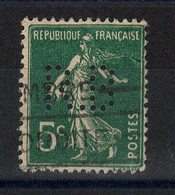 Perforé - YV 137 Perfin R.B - Used Stamps