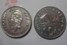 Nouvelle Calédonie - New Caledonia 10 Francs 1970 SUP - Nouvelle-Calédonie