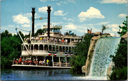 California Anaheim Disneyland Fantasyland The Mark Twain Steamboat 1966 - Anaheim