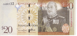 BILLETE DE TONGA DE 20 PA'ANGA DEL AÑO 2014 EN CALIDAD EBC (XF) (BANKNOTE) - Tonga