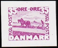 1930. DANMARK. Essay. Flovmand Med Heste. 35 øre. - JF525208 - Probe- Und Nachdrucke