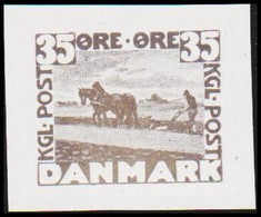 1930. DANMARK. Essay. Flovmand Med Heste. 35 øre. - JF525209 - Prove E Ristampe