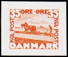 1930. DANMARK. Essay. Flovmand Med Heste. 35 øre. - JF525210 - Proeven & Herdrukken