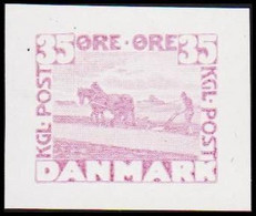 1930. DANMARK. Essay. Flovmand Med Heste. 35 øre. - JF525211 - Probe- Und Nachdrucke