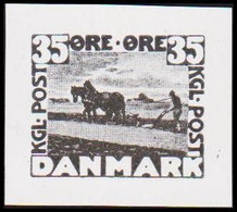 1930. DANMARK. Essay. Flovmand Med Heste. 35 øre. - JF525212 - Probe- Und Nachdrucke