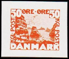 1930. DANMARK. Essay. Klipper På Færøerne. 50 øre. - JF525215 - Proofs & Reprints