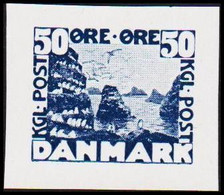 1930. DANMARK. Essay. Klipper På Færøerne. 50 øre. - JF525219 - Proeven & Herdrukken