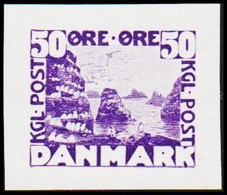 1930. DANMARK. Essay. Klipper På Færøerne. 50 øre. - JF525220 - Prove E Ristampe