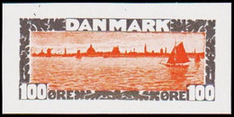 1930. DANMARK. Essay. København Set Fra Havet. 100 øre. - JF525231 - Proeven & Herdrukken