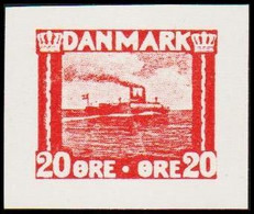 1930. DANMARK. Essay. Færge. 20 øre. - JF525232 - Proeven & Herdrukken