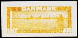 1930. DANMARK. Essay. København Set Fra Havet. 100 øre. - JF525234 - Proeven & Herdrukken