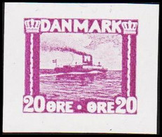 1930. DANMARK. Essay. Færge. 20 øre. - JF525238 - Proofs & Reprints