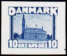 1930. DANMARK. Essay. Københavns Rådhus - City Hall. 10 øre. - JF525244 - Prove E Ristampe