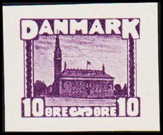 1930. DANMARK. Essay. Københavns Rådhus - City Hall. 10 øre. - JF525253 - Essais & Réimpressions