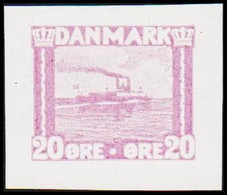 1930. DANMARK. Essay. Færge. 20 øre. - JF525259 - Ensayos & Reimpresiones