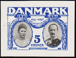 1930. DANMARK. Essay. Frederik VIII & Louise. 5 Kr. - JF525266 - Neufs