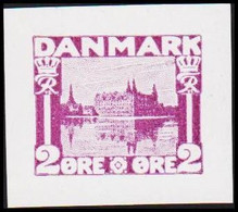 1930. DANMARK. Essay. København - Frederiksborg Slot. 2 øre. - JF525392 - Proofs & Reprints