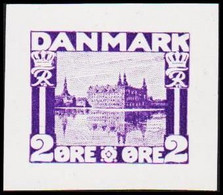 1930. DANMARK. Essay. København - Frederiksborg Slot. 2 øre. - JF525394 - Proofs & Reprints