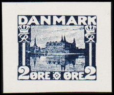 1930. DANMARK. Essay. København - Frederiksborg Slot. 2 øre. - JF525396 - Proofs & Reprints