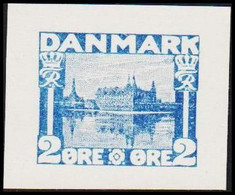 1930. DANMARK. Essay. København - Frederiksborg Slot. 2 øre. - JF525398 - Proofs & Reprints