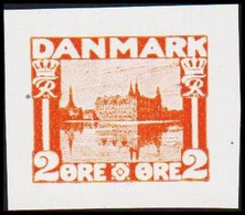 1930. DANMARK. Essay. København - Frederiksborg Slot. 2 øre. - JF525404 - Proofs & Reprints
