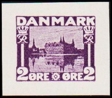 1930. DANMARK. Essay. København - Frederiksborg Slot. 2 øre. - JF525405 - Proeven & Herdrukken