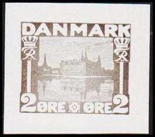 1930. DANMARK. Essay. København - Frederiksborg Slot. 2 øre. - JF525406 - Proofs & Reprints