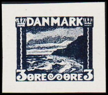1930. DANMARK. Essay. Møns Klint. 3 øre. - JF525408 - Proofs & Reprints