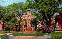 Alabama Mobile Bienville Square Bienville Cross - Mobile