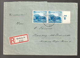 Deutsches Reich 767 (2x) Auf Brief - Covers & Documents