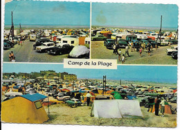 - 2628 -   LA PANNE  DE PANNE  Camp De La Plage ( 3 Vues ) - De Panne