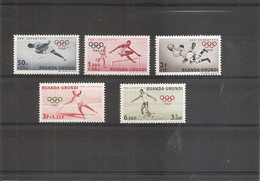 Ruanda-urundi ( 219/223 XXX -MNH ) - Unused Stamps