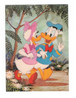 Carte 2D Walt Disney Production Donald Duck Canard Anatra Daisy Donald Und Daisy Gehen Ins Kino... PK-226 Superbe.Etat - Andere & Zonder Classificatie