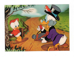 Carte 2D Walt Disney Productions Donald Duck Canard Anatra Bird Oiseau Uccello Dagobert Duck Als Fotograph. PK-223 Sup.E - Sonstige & Ohne Zuordnung