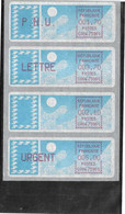 Plaquette Distributeur 1985 / N° C004 75961 - 1985 « Carrier » Papier