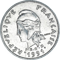 Monnaie, Polynésie Française, 10 Francs, 1991 - Frans-Polynesië