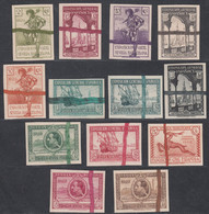 1929 SPAIN SEVILLE & BARCELONA EXPO PROOFS (ED.448PR-453PR) MNG - Proofs & Reprints