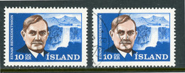 Iceland 1965 MH And USED Einer Benediktsson - Ungebraucht