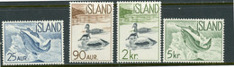 Iceland 1959-60 MH - Nuevos