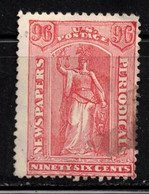 UNITED STATES Scott # PR23 Used Facsimile - Newspaper & Periodical Stamp CV $250.00 - Dagbladzegels
