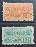 FRANCE 1926 - MNG/canceled - YT 77, 78- COLIS POSTAUX - Nuevos