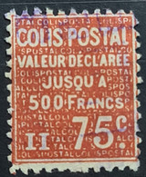 FRANCE 1933-34 - Canceled - YT 98- COLIS POSTAUX - Usados