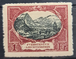 LIECHTENSTEIN 1921 - MLH - Sc# 69 - Ungebraucht