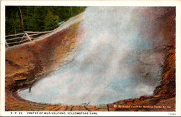 Yellowstone National Park Crater Of Mud Volcano Curteich - Parques Nacionales USA