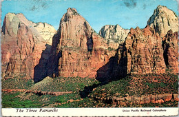 Utah Zion National Park The Three Patriarchs - Zion